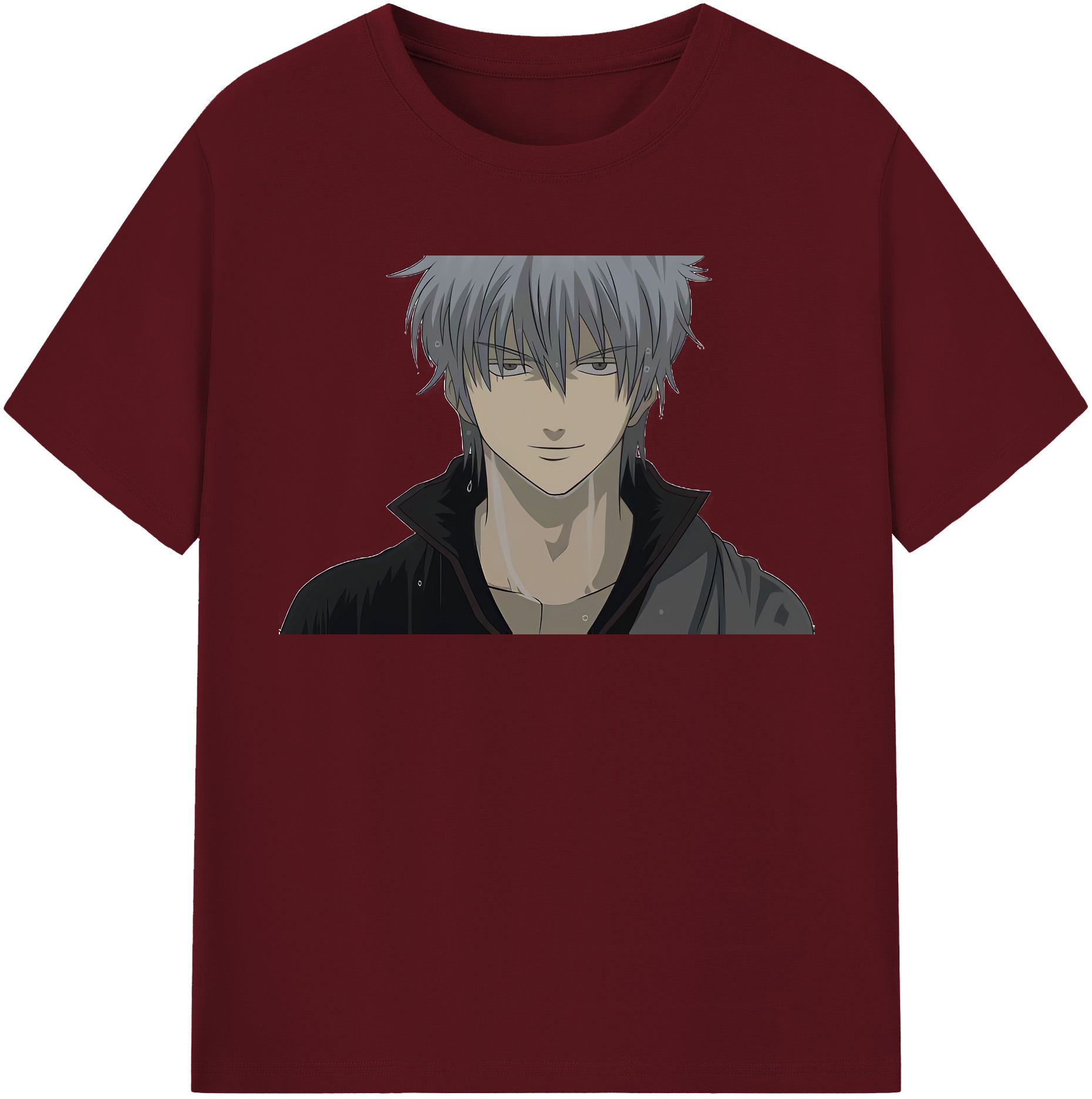 （画像用） ぎんたま 坂田銀時（さかたぎんとき） 神楽 志村新八（しむら しんぱち） GINTAMA Sakata Gintoki Kagura Shimura Shinpachi 綿100％半袖Tシャツ（フロントプリント）